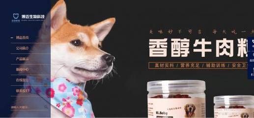 高密博*生物科技寵物食品銷售網站建設全流程解析